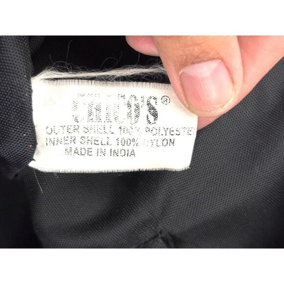 VTG Chico's Nylon Large Black Tote Bag 1990s Y2K - Picture 4 of 16